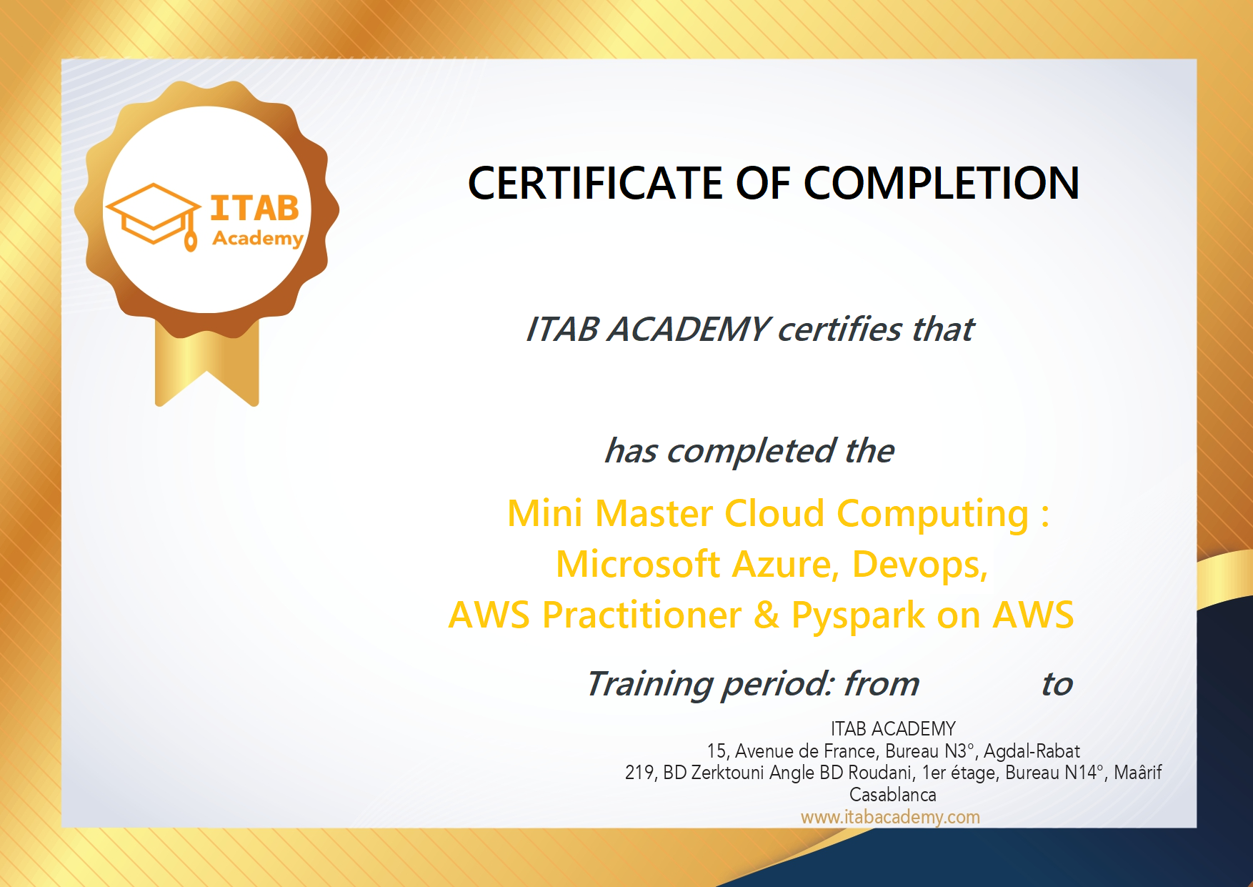 Certif Cloud Computing